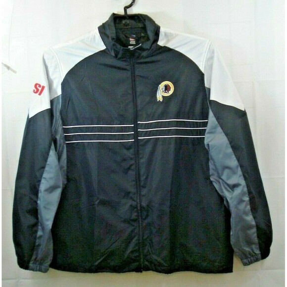 Washington Redskins NWT NFL Reebok Windbreaker Full Zip Sewn Mens Size L - Picture 2 of 7